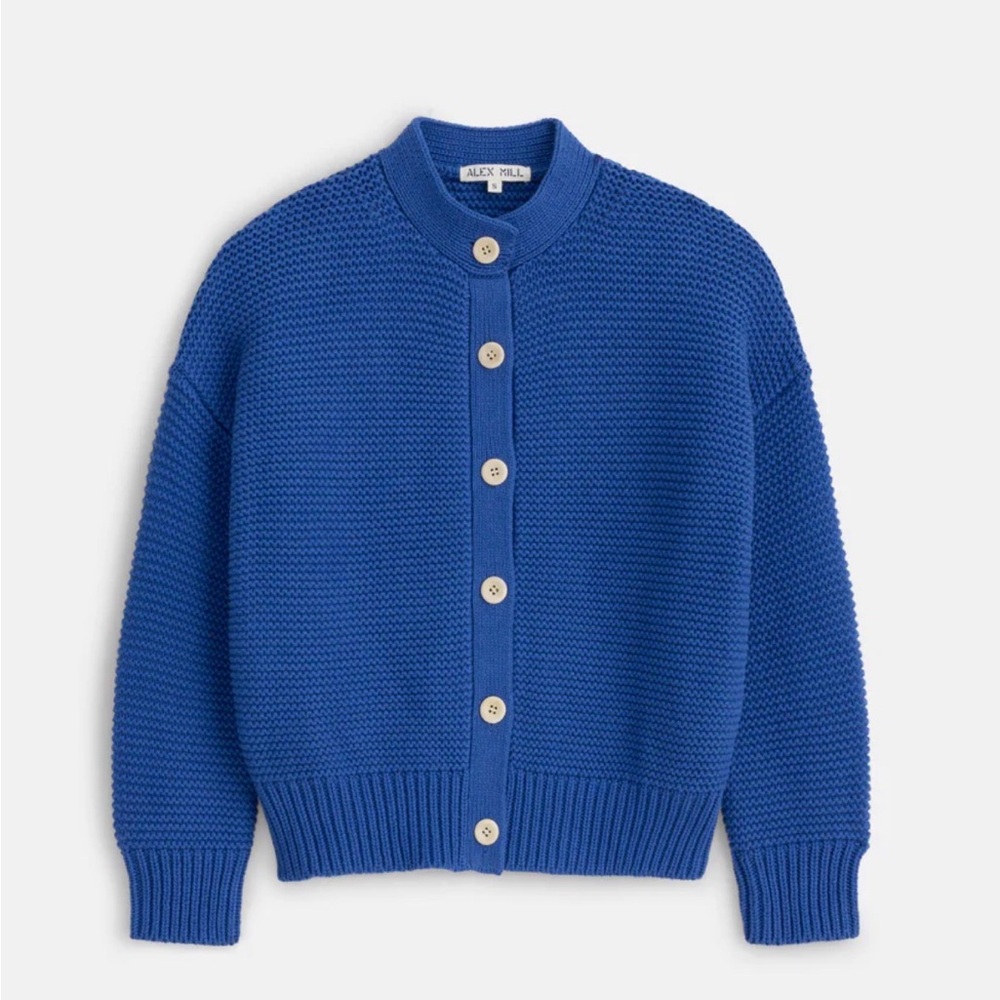 Alex Mill Cosmic Blue Women's Nico Cardigan Sweater